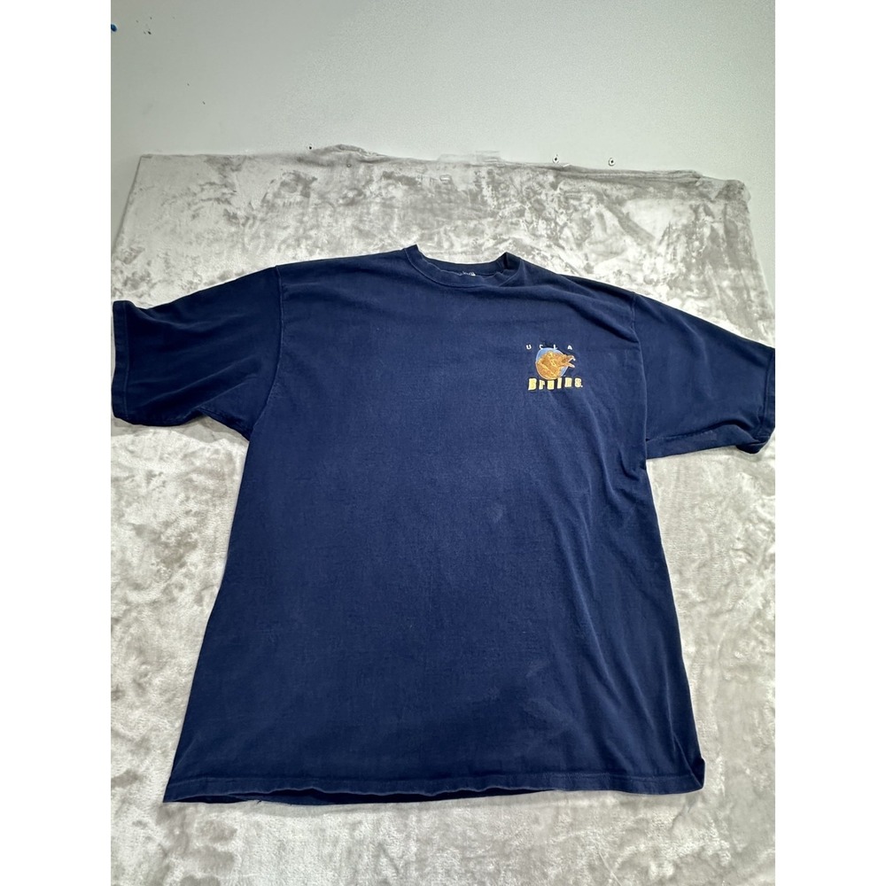 UCLA Bruins T-Shirt Men's Size 2XL Blue Short Sleeve Crew Embroidered Logo